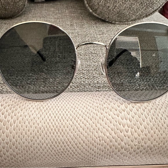 NWT JIMMY CHOO SUNNIES Grey Gradient. Rim Style: Full-Rim - Picture 6 of 12